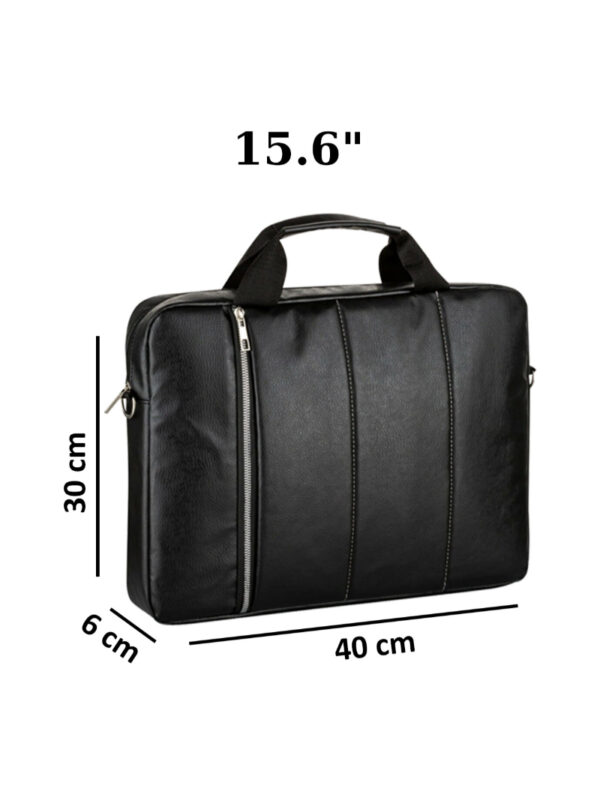 910-siyah- NS Reliable 13”-13.3″-14”-15.6″ ile Uyumlu Özellikli Notebook Macbook Laptop Çantası