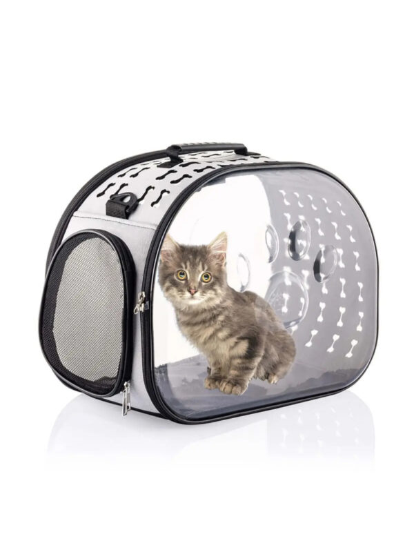 NS Reliable Pet Kedi-köpek Taşıma Çantası Uzay Kapsülü Nefes Katlanabilir
