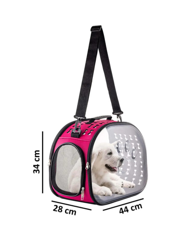 NS Reliable Pet Kedi-köpek Taşıma Çantası Uzay Kapsülü Nefes Katlanabilir