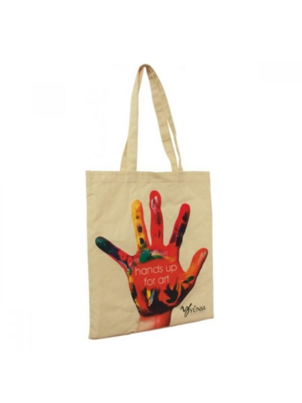 Renkli Baskılı Hambez Çanta