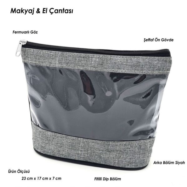 Promosyon Keten Makyaj Çantası