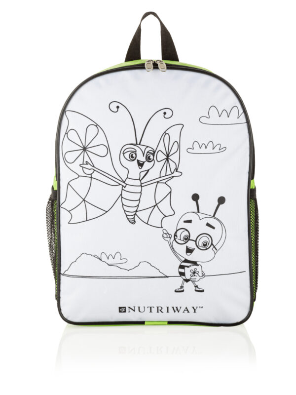 NS Reliable Boyama Çocuk Okul Sırt Çantası-29x38x12cm