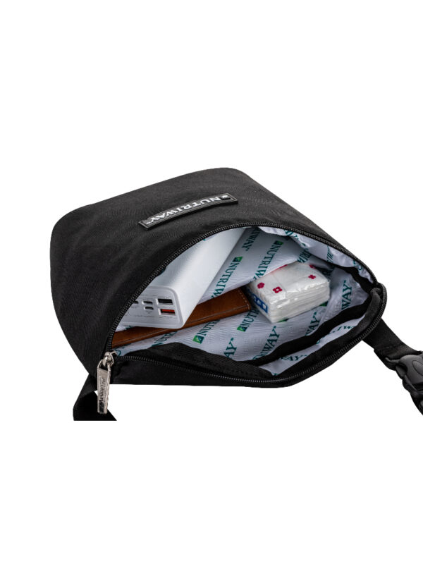 Temassız İşlem Korumalı Bel Çantası-25x17x5cm(anti Hırsız)