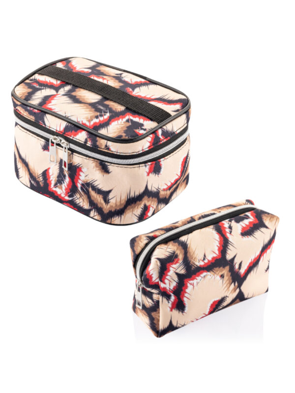 NS Reliable 2'li Set Seyahat Makyaj Organizatörü Çok Fonksiyonlu Kozmetik Çanta