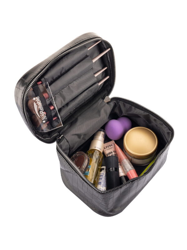 NS Reliable Captain Seyahat Makyaj Organizatörü Makyaj Çantası,çok Fonksiyonlu Kozmetik Çanta