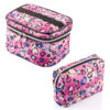 NS Reliable 2'li Set Seyahat Makyaj Organizatörü Çok Fonksiyonlu Kozmetik Çanta