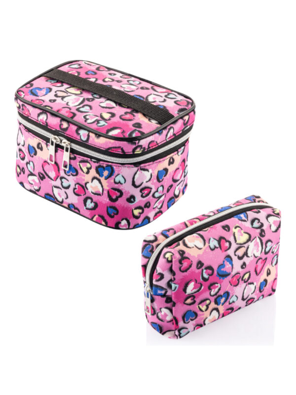 NS Reliable 2'li Set Seyahat Makyaj Organizatörü Çok Fonksiyonlu Kozmetik Çanta