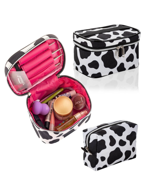 NS Reliable 2'li Set Seyahat Makyaj Organizatörü Çok Fonksiyonlu Kozmetik Çanta