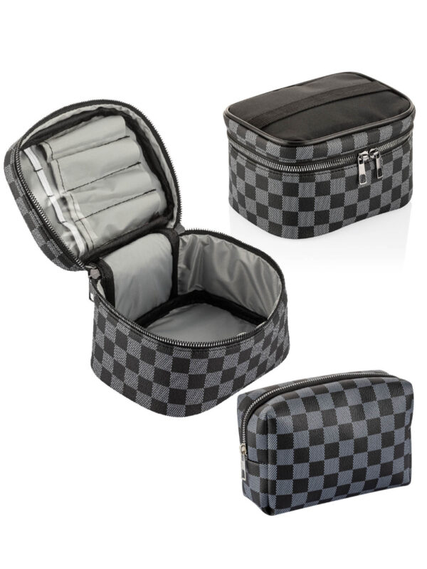 NS Reliable 2’li Set Seyahat Makyaj Organizatörü Çok Fonksiyonlu Kozmetik Çanta