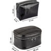 NS Reliable 2’li Set Seyahat Makyaj Organizatörü Çok Fonksiyonlu Kozmetik Çanta