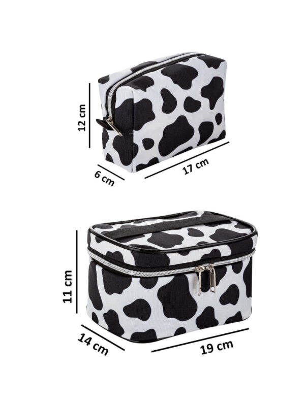 NS Reliable 2'li Set Seyahat Makyaj Organizatörü Çok Fonksiyonlu Kozmetik Çanta