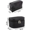 NS Reliable 2'li Set Seyahat Makyaj Organizatörü Çok Fonksiyonlu Kozmetik Çanta