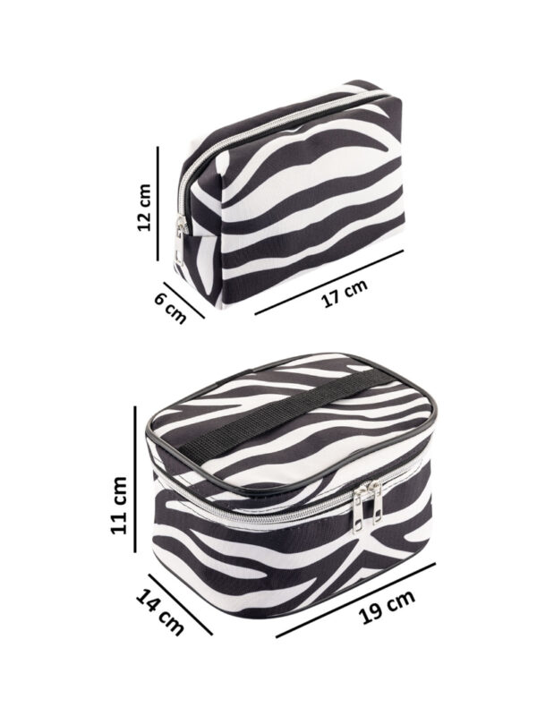 NS Reliable 2'li Set Seyahat Makyaj Organizatörü Çok Fonksiyonlu Kozmetik Çanta
