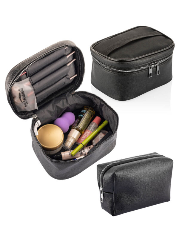 NS Reliable 2’li Set Seyahat Makyaj Organizatörü Çok Fonksiyonlu Kozmetik Çanta