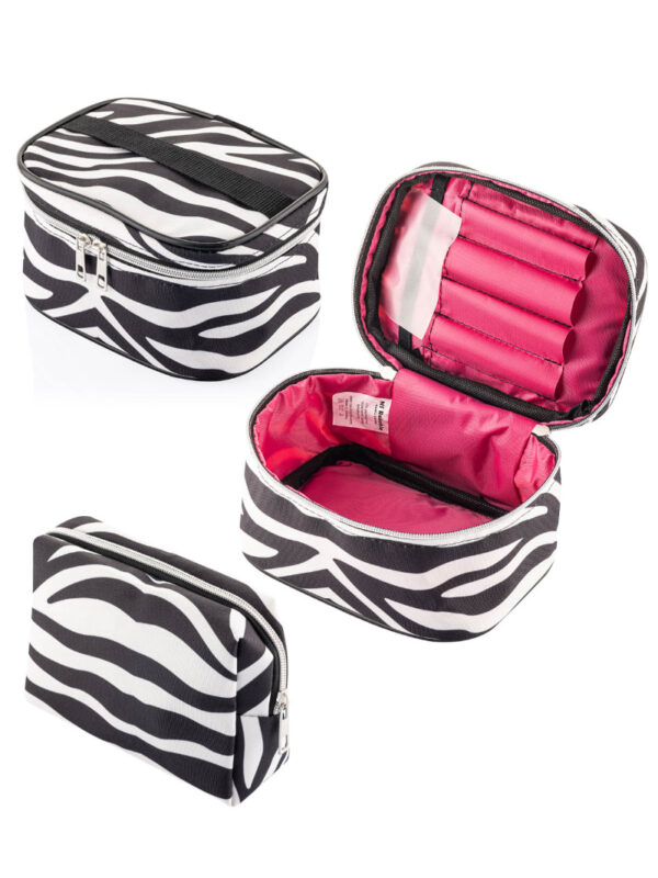 NS Reliable 2'li Set Seyahat Makyaj Organizatörü Çok Fonksiyonlu Kozmetik Çanta