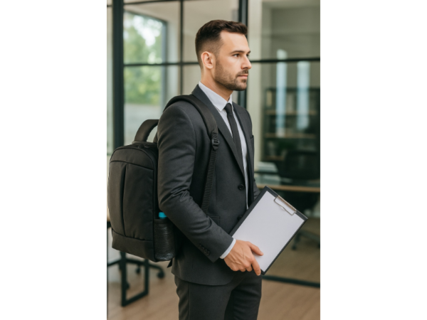 NS Reliable 15.6''-17.6 ''Uyumlu Siyah Sırt Çantası Dizüstü Bilgisayar Notebook Çantası